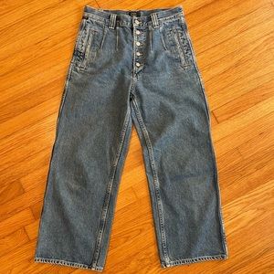 Citizen of humanity wide leg jeans size 27